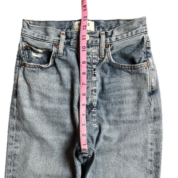 AGOLDE 90’s Pinch Waist Endless High Rise Waist Straight Leg 23 24 - Picture 9 of 13